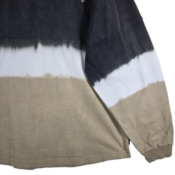 Spirit Jersey Southern Miss Golden Eagles L Tie Dye Long Sleeve Oversized Top - Picture 6 of 11